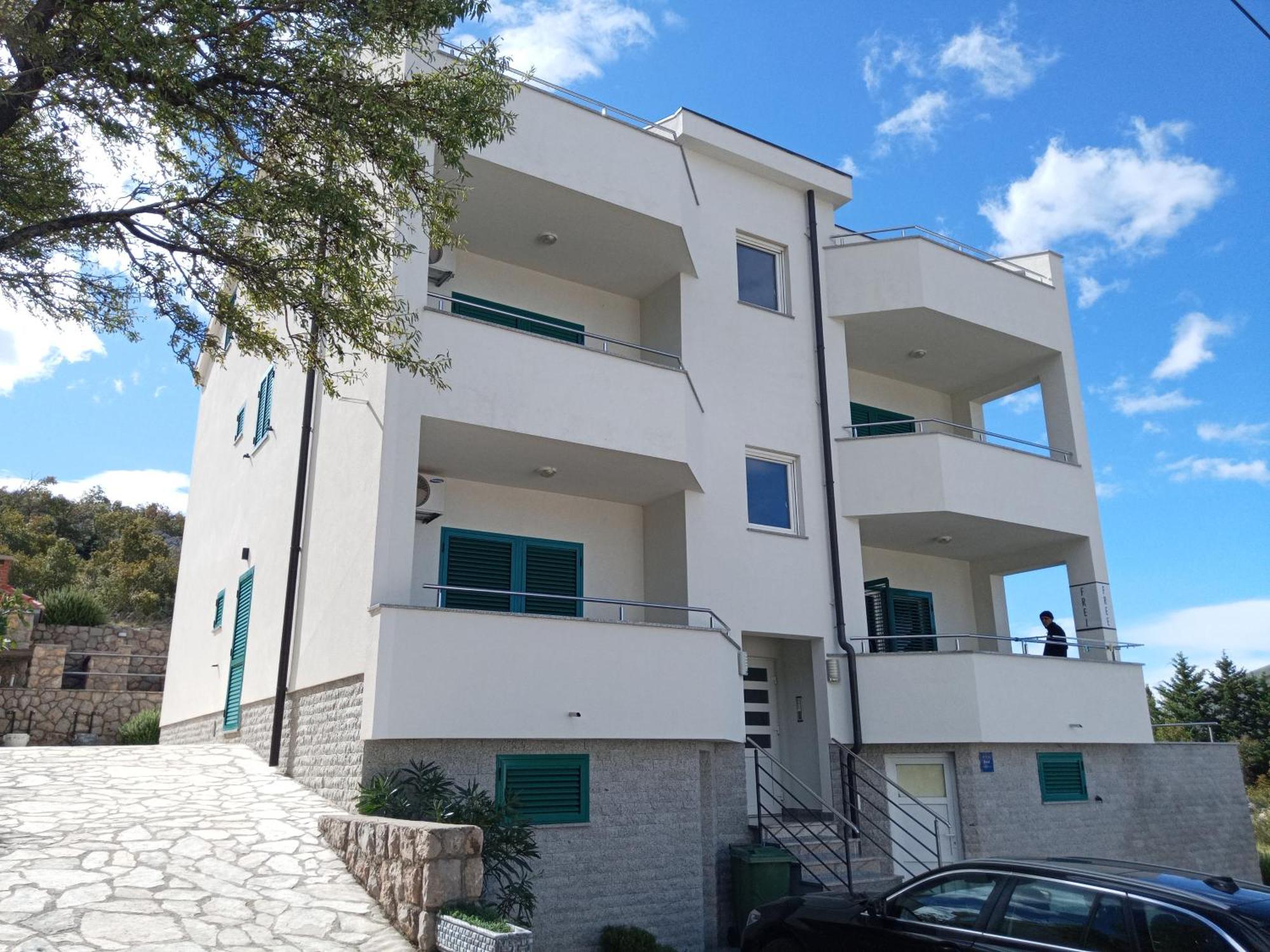 Villa Luce Apartment House Karlobag Εξωτερικό φωτογραφία